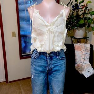 Free People silk cami.